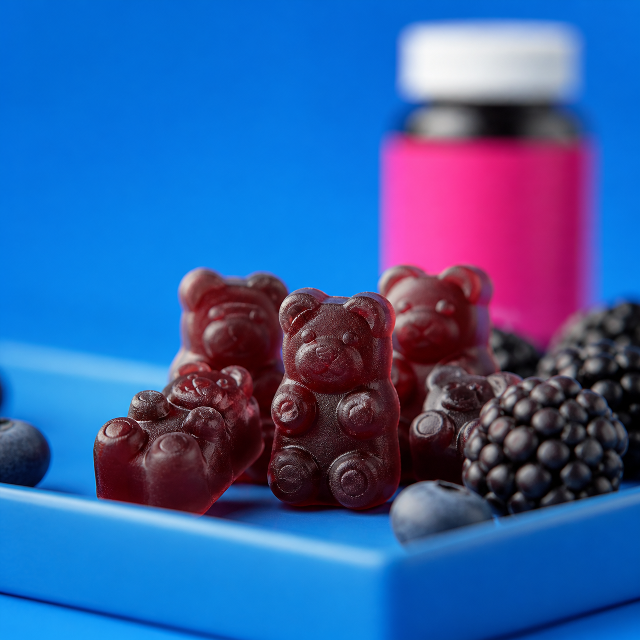 BEARVANA Women's Wellness Gummies – Berry Flavor, 60 Count