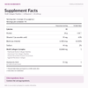 Supplement Facts