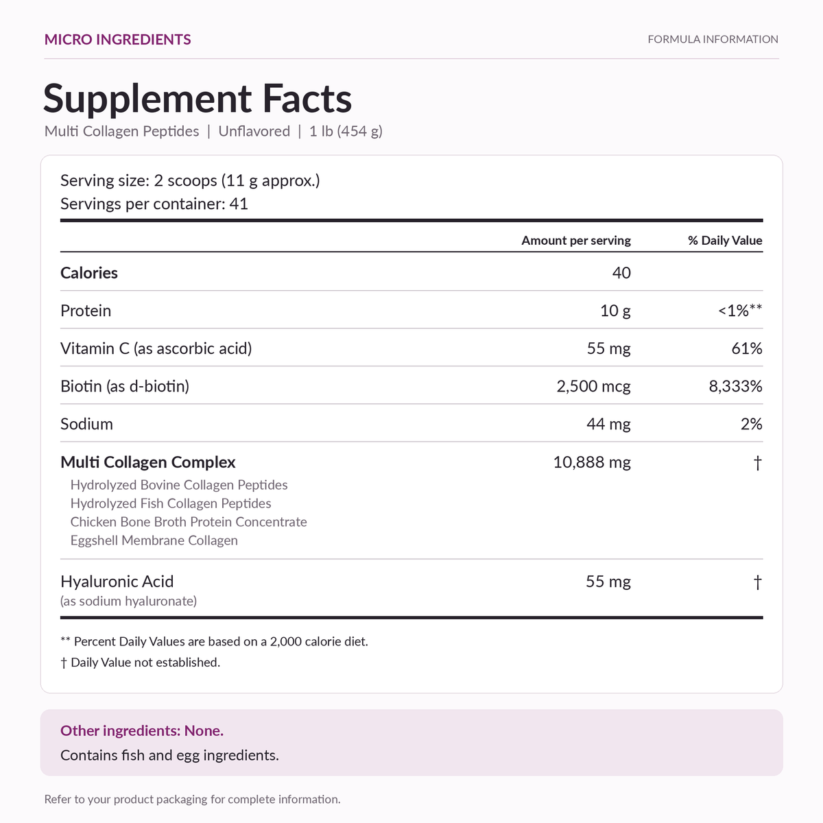 Supplement Facts