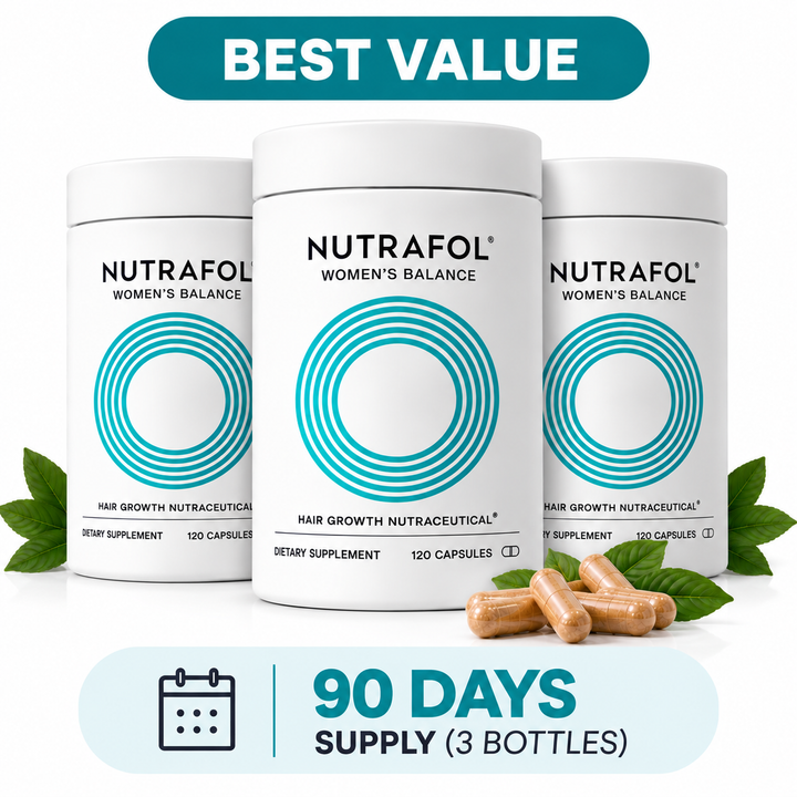 Nutrafol Women’s Balance Hair Growth Nutraceutical – 120 Capsules