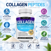 TOPLUX Nutrition Collagen Peptides 1800mg – 5 Types I, II, III, V & X | 90 Capsules