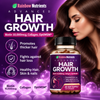 Rainbow Nutrients Advanced Hair Growth – Biotin 10,000mcg + Collagen & OptiMSM® | 120 Capsules, 60-Day Supply