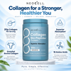 NeoCell Collagen Bio-Peptides™ Protein Powder – 20g Collagen + 18g Protein | Grass-Fed, Unflavored | 10 oz