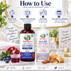 MaryRuth’s Advanced Hair Growth Bundle – Daily Liquid Hair Formula + Hair Growth Max Liposomal