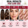 Cata-Kor Skin, Hair & Nails Vitamins – Ca-AKG + Biotin 5000mcg, MSM & Hyaluronic Acid | 90 Capsules