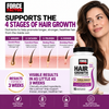Force Factor Hair Growth Accelerator with Lustriva® – Clinical Strength Hair Support | 90 Capsules