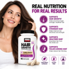 Force Factor Hair Growth Accelerator with Lustriva® – Clinical Strength Hair Support | 90 Capsules